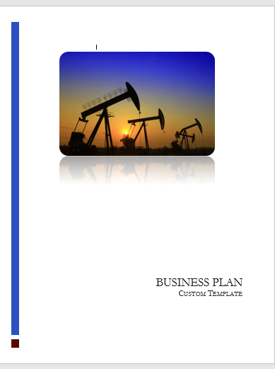 business plan sample for oil and gas